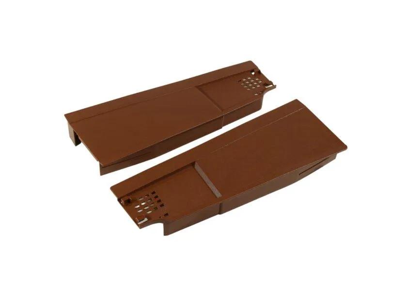 Redland Metric/15x9 DryVerge (Pack of 18 LH & 18 RH) Terracotta