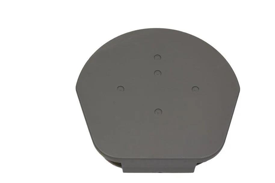 Redland Half Round Ridge End Cap Slate Grey