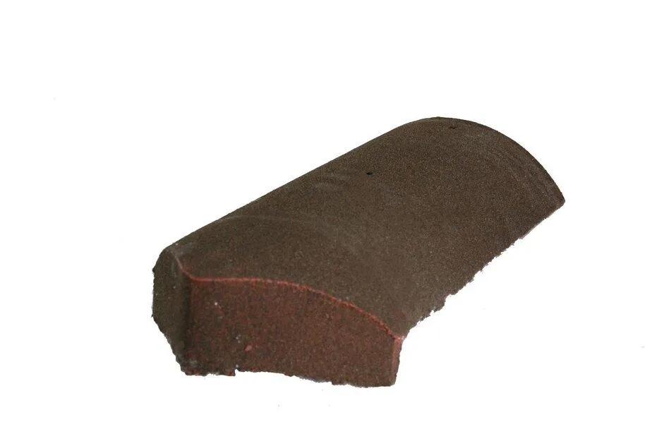 Redland Third Round Block End Hip Natural Red