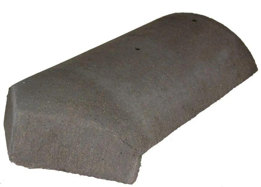 Redland Third Round Block End Hip Slate Grey