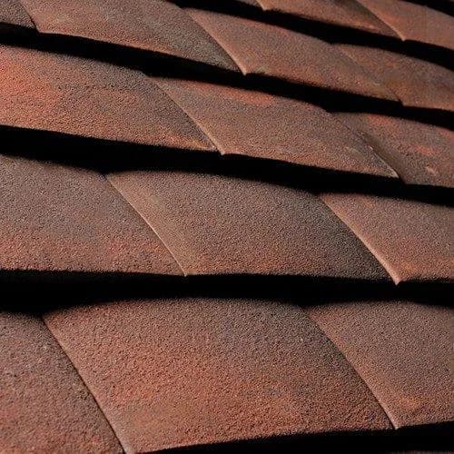 Sandtoft Alban Plain Tile Sussex Blend Clay Plain Tile 2453230175