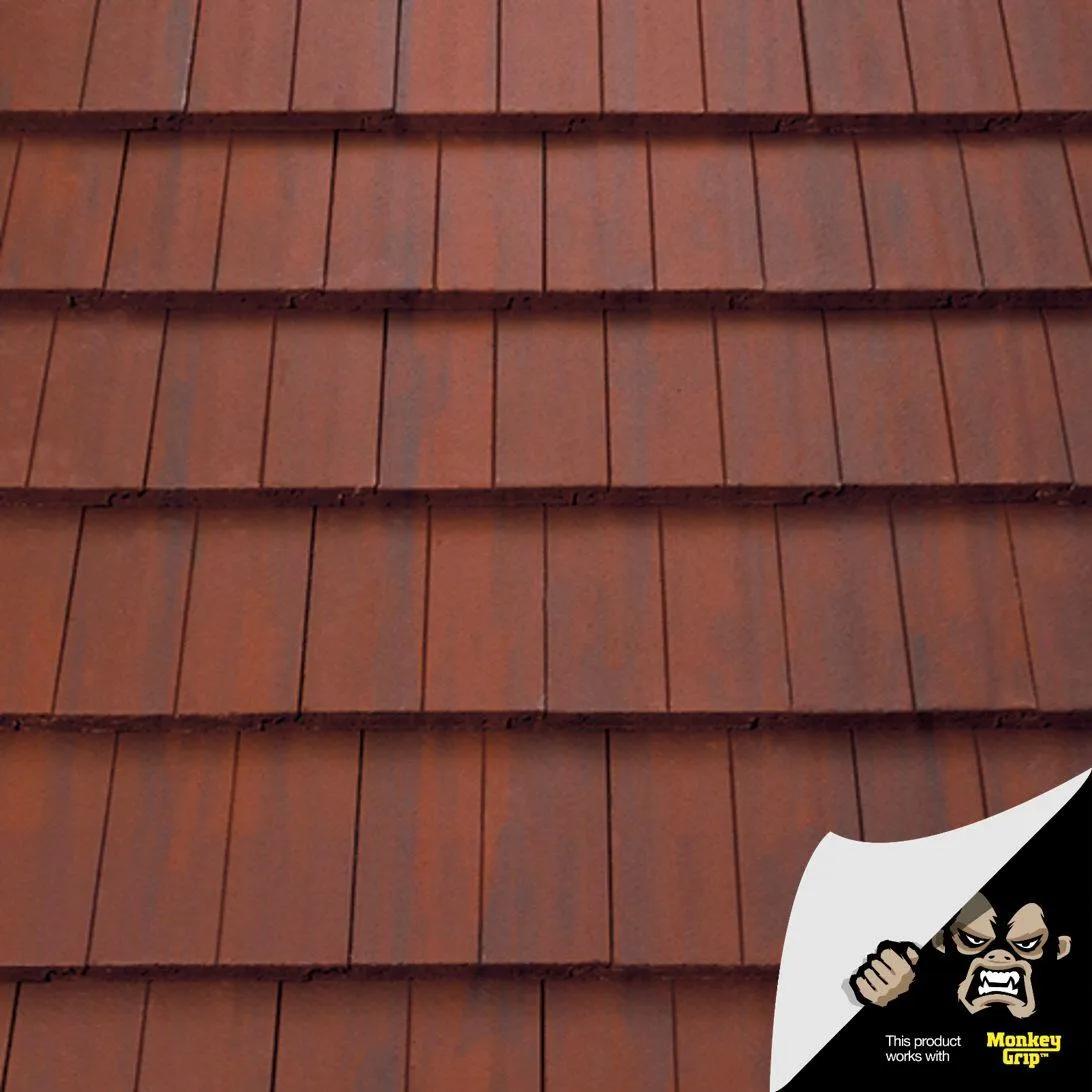 Sandtoft Dual Calderdale Edge Rustic Concrete Tile 2451140112