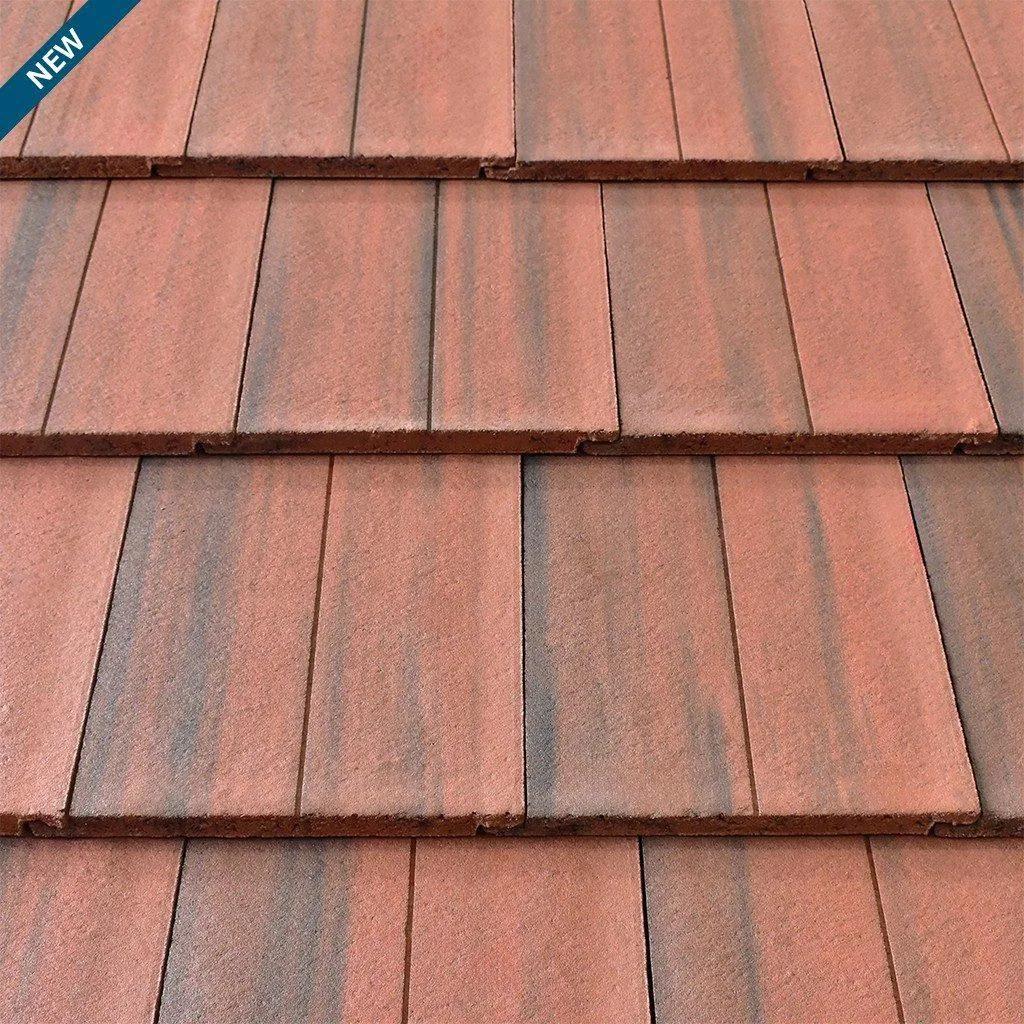 Sandtoft Dual Danum TLE Rustic Concrete Interlocking Flat Tile