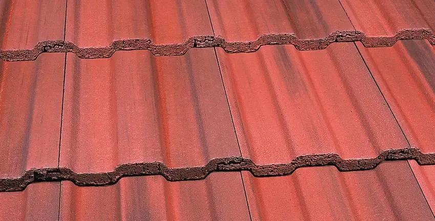 Marley Ludlow Major Old English Dark Red Roof Tile MA10580