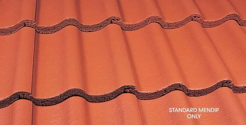 Marley Mendip Half Tile Mosborough Red MA14739