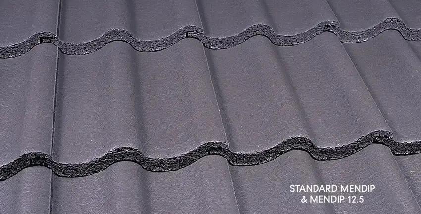 Marley Mendip Half Tile Smooth Grey MA14728