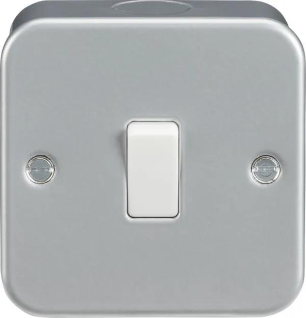 Metal Clad 10AX 1G 2 Way Switch