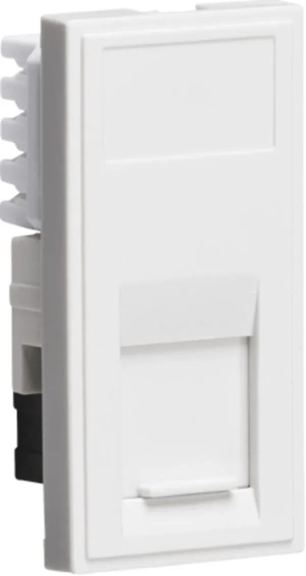 UTP CAT6 RJ45 Outlet Module 25 x 50mm – White