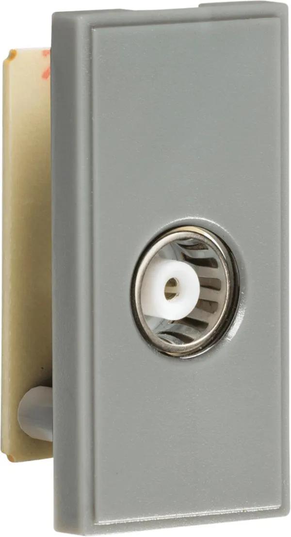 TV Outlet Module (PCB) 25 x 50mm – Grey (Grey)