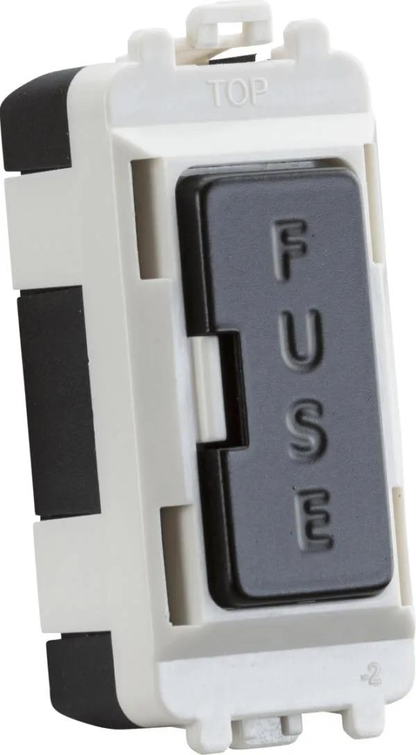 13A fused module – matt black (Black)