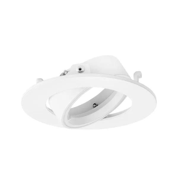 Adjustable White 102mm Aluminium Lock-Ring Bezel for EN-DLM982X