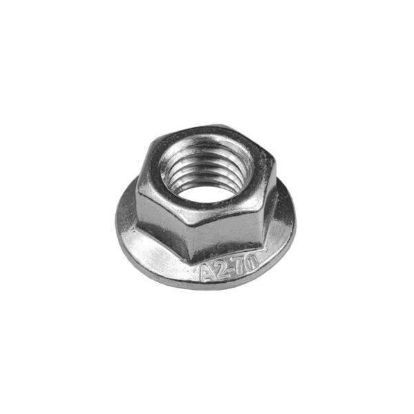 Hexagon flange nut serration M10 (K-21)