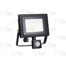 Hunter – AFL010/CCT/PIR/BK – 10W IP65 Slim Design CCT Floodlight With PIR