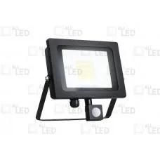 Hunter – AFL030/CCT/PIR/BK – 30W IP65 Slim Design CCT Floodlight With PIR