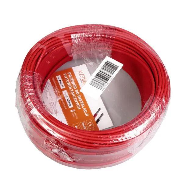 KENO cable 4mm², red, 100m (Red)