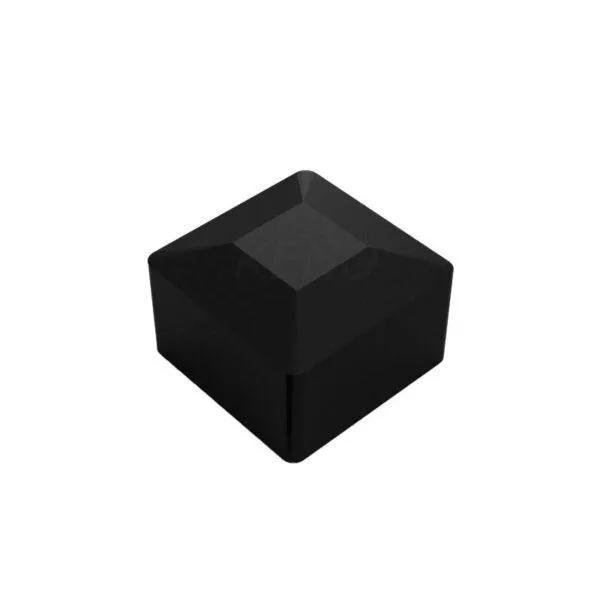 Mounting profile cap black (K-27-CZ) (Black)