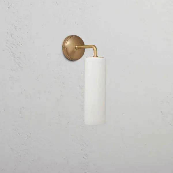 Corston Claremont Small Wall Light Fine Porcelain (Antique Brass)