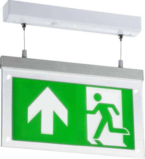 230V 2W LED Suspended Double-Sided Emergency Exit Sign