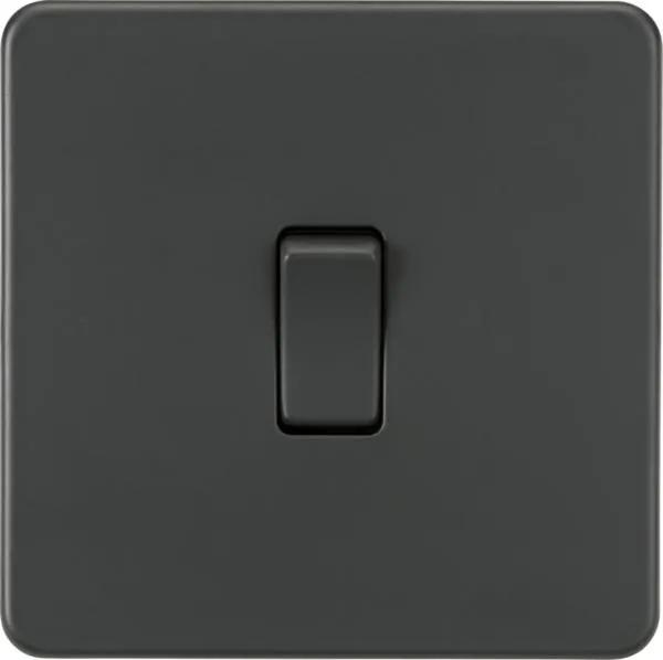 Screwless 10AX Intermediate Switch – Anthracite