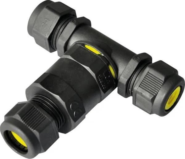 IP68 16A 3-Way Cable Connector (3-Pole)
