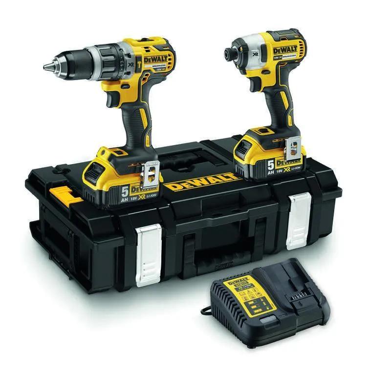 DeWALT DCK266P2-GB XR 18V Brushless IA Twinpack Kit