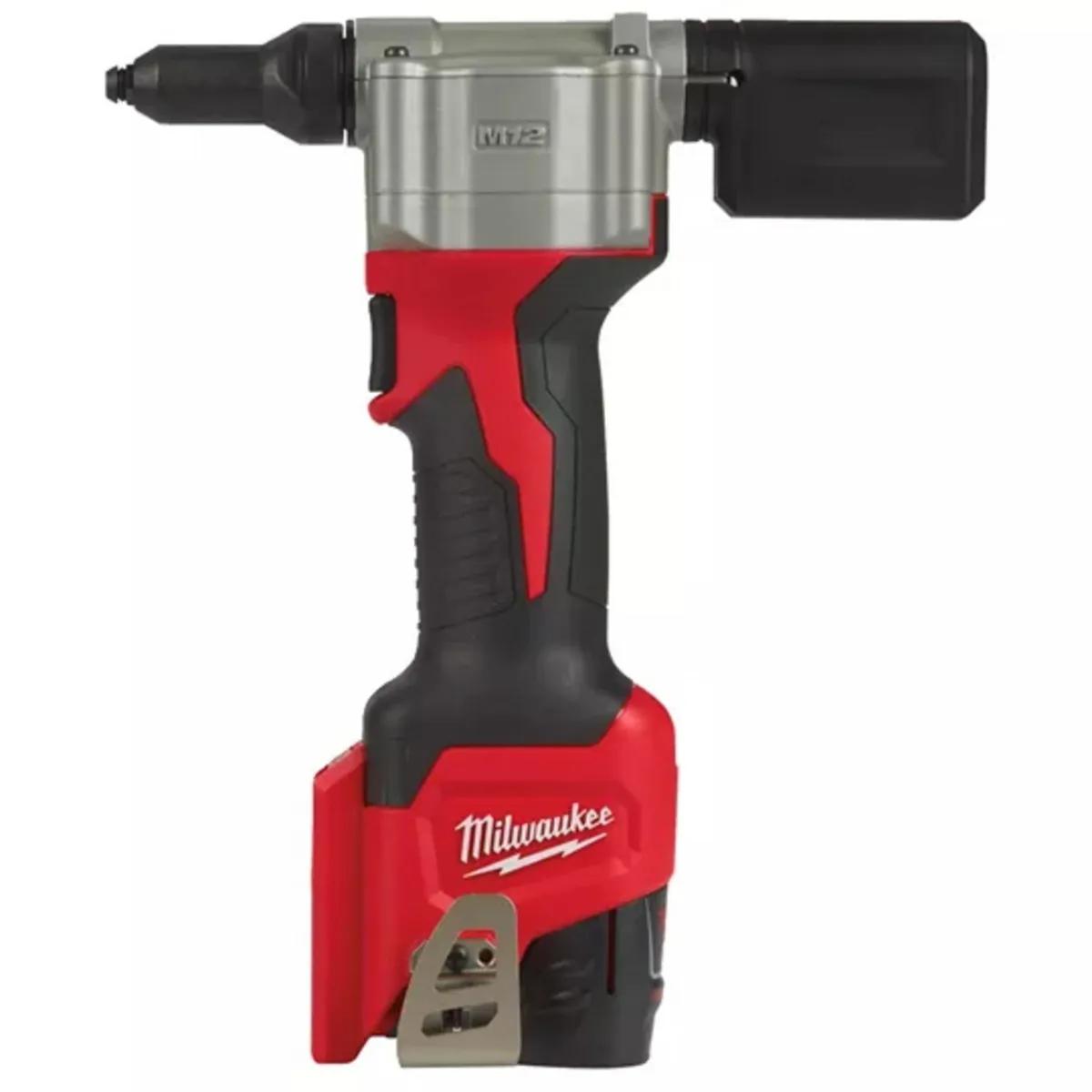 Milwaukee M12BPRT-201X M12 Pop Rivet Gun Riveter Kit