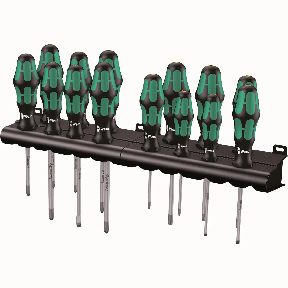 Wera Big Pack 300 14 Piece Kraftform Plus Screwdriver Set