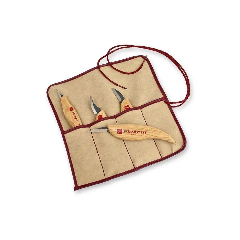 Flexcut 4 Piece Carving Knife Set