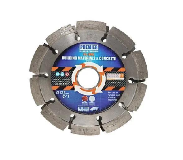 Premier Diamond 125mm P6-TDWC Triple Wall Chasing Blade