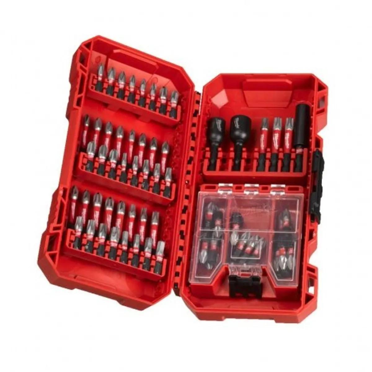 Milwaukee 4932492007 SHOCKWAVE Impact Screwdriver & Nut Driver Bit Set 70 Pieces