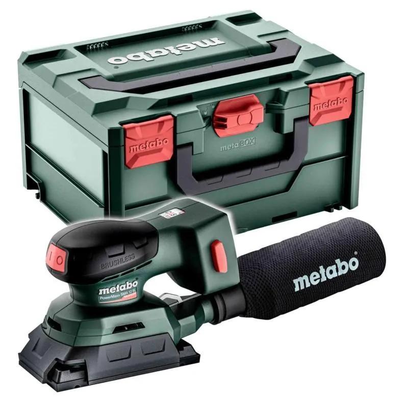 Metabo PowerMaxx SRA 12 BL 12V Brushless Orbital Sander In metaBOX