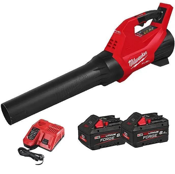 Milwaukee M18FBLG3-802 GEN 3 FUEL Blower With 2 x 8.0Ah Forge Batteries