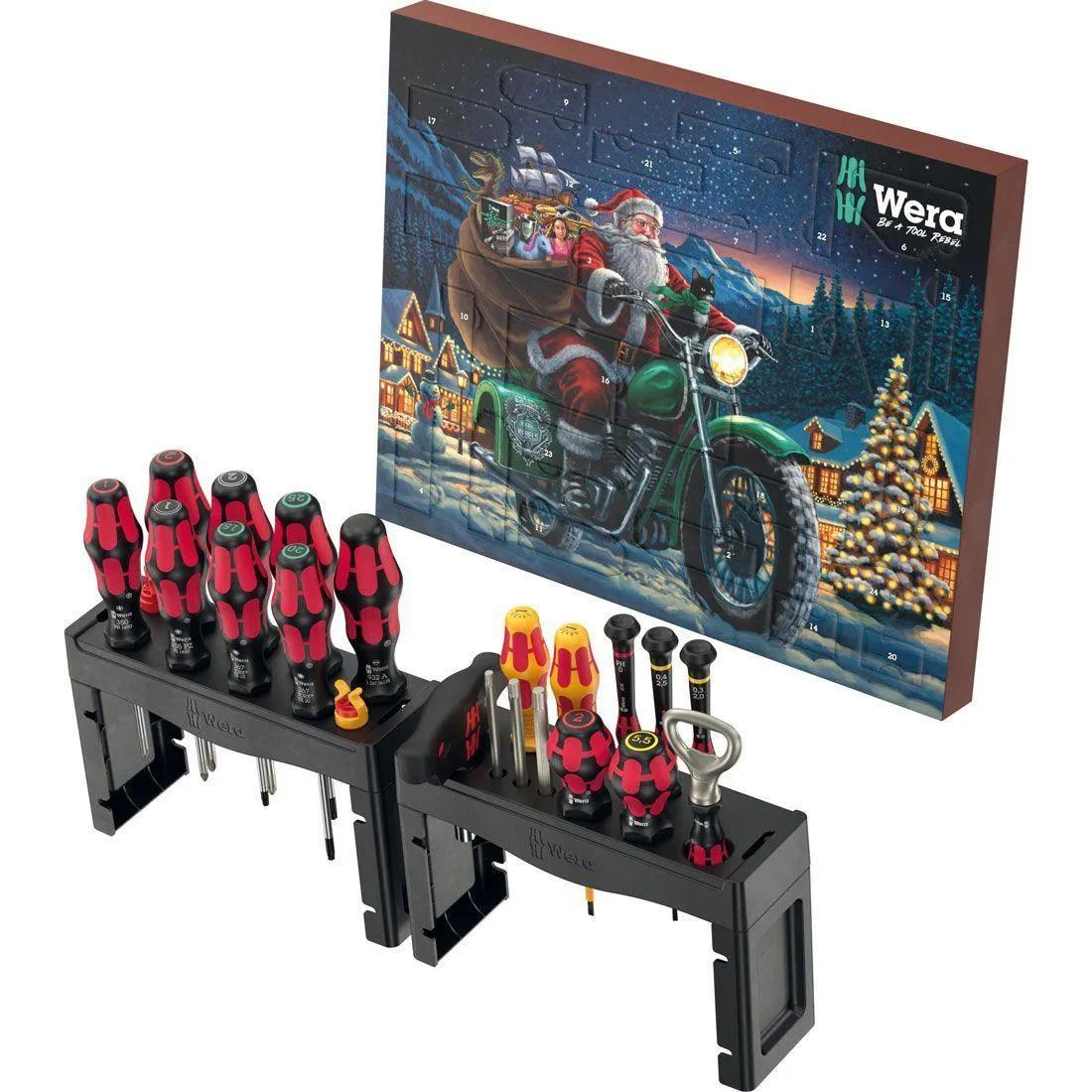 Wera 05136610001 Christmas 2025 Advent Calendar 28 Piece Tool Gift Set